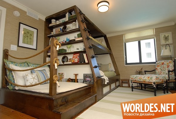 необычные двухъярусные кровати, двухъярусные кровати, детская двухъярусная кровать, двухъярусные кровати фото, двухъярусные кровати для детей, двухъярусная кровать с диваном 