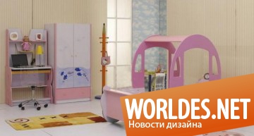 необычные детские комнаты, детские комнаты, детская комната, мебель для детской комнаты, необычный дизайн детской комнаты