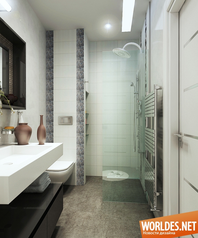 современные ванные комнаты, фото современной ванной комнаты, современные ванные комнаты фото, современный дизайн ванной комнаты, ванная комната современный дизайн