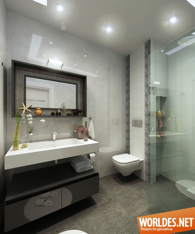 современные ванные комнаты, фото современной ванной комнаты, современные ванные комнаты фото, современный дизайн ванной комнаты, ванная комната современный дизайн