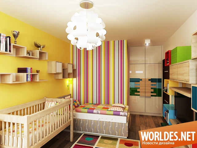 стильные детские комнаты, стильные детские комнаты фото, детская комната, детские комнаты фото, дизайн детской комнаты