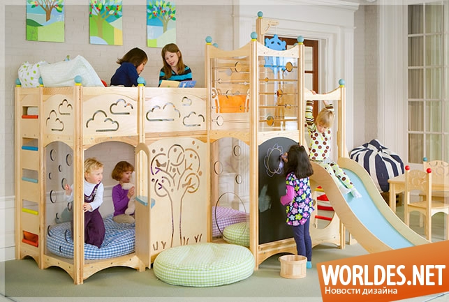мебель для детской комнаты, мебель для детской комнаты фото, детские комнаты мебель для двоих, детская комната, дизайн детской комнаты