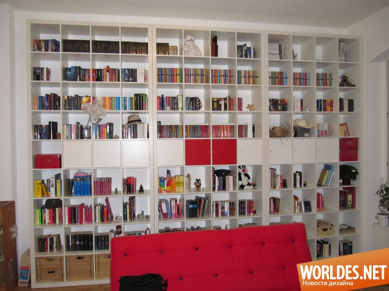 полки для книг, полки на стену для книг, полки для книг фото, хранилище для книг, места для книг