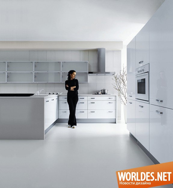 кухни, кухни фото, белые кухни, белые кухни фото, белые кухни дизайн, минималистичные кухни