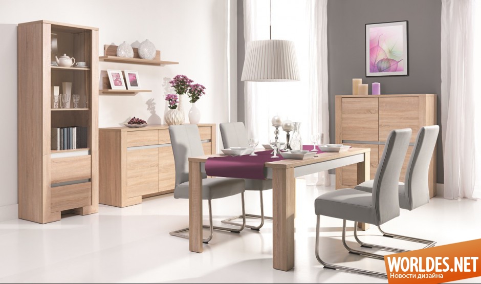 столовые в современном стиле, столовые, столовые фото, кухни столовые, современные столовые, мебель для столовых, мебель для столовой