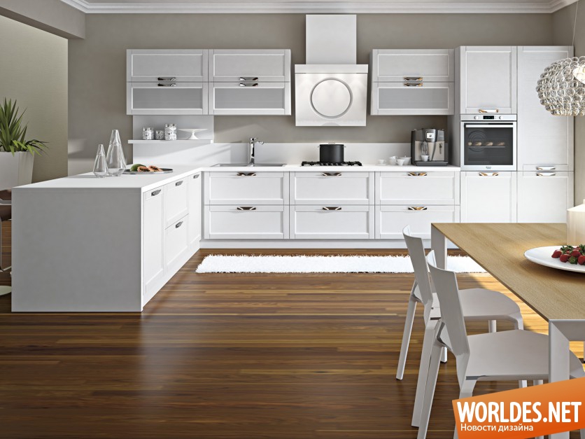 кухни, дизайн кухонь, кухни фото, классические кухни, белые кухни, стильные кухни, элегантные кухни