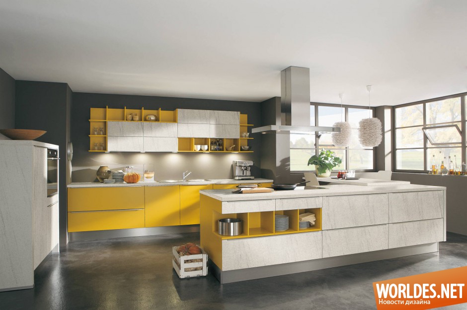 кухни, красивые кухни, кухни фото, дизайн кухонь, кухни в желтом цвете, кухни в желтом цвете фото, кухни желтого цвета, кухни желтого цвета фото, желтые кухни