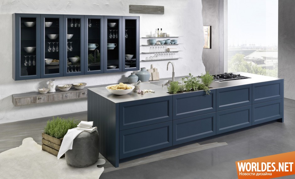 кухни синего цвета, кухни синего цвета фото, синий цвет в интерьере кухни, дизайн кухни в синем цвете, кухни в синем цвете, кухни в синем цвете фото, синие кухни