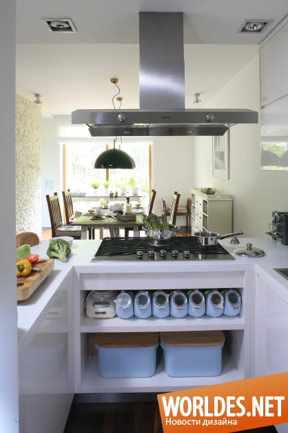 кухня с полуостровом, кухня с полуостровом фото, дизайн кухонь, кухни, кухни фото, современные кухни, стильные кухни