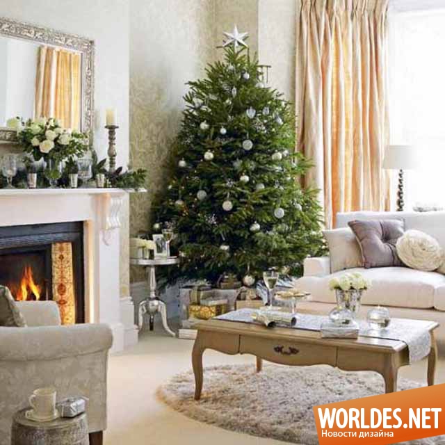 рождественские елки, рождественские елки фото, новогодние елки, украшение елки, украшение новогодней елки, украшение елки фото