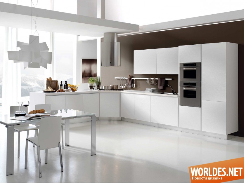 кухни, кухни фото, дизайн кухонь, современные кухни, современные кухни фото, белые кухни, белые кухни фото, стильные кухни