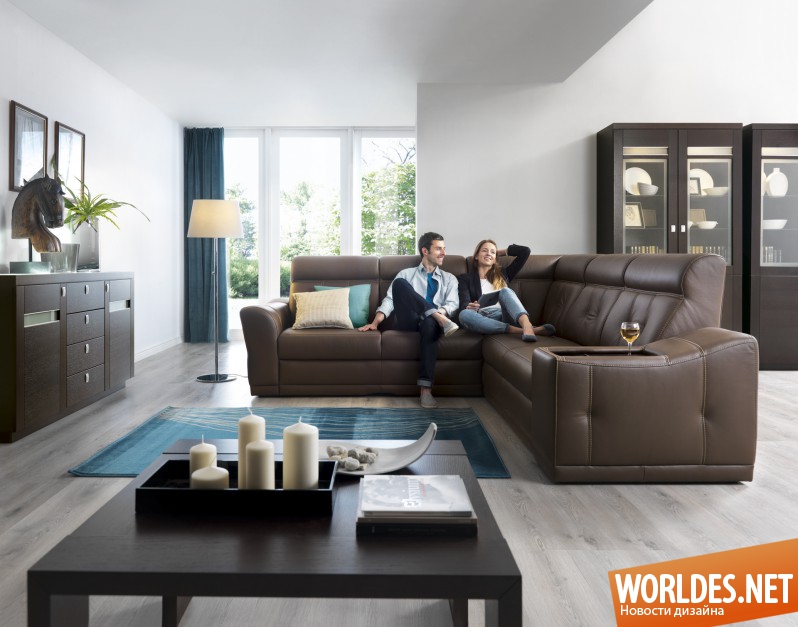 бежевые и коричневые диваны для гостиной, бежевые диваны, бежевые диваны фото, коричневые диваны, коричневые диваны фото, диваны для гостиной, мебель для гостиной