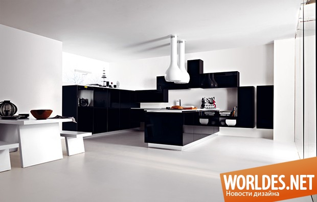 кухонная мебель черного цвета, кухни, кухни фото, кухонная мебель, кухонная мебель фото, черная кухонная мебель, черная кухонная мебель фото, мебель для кухни