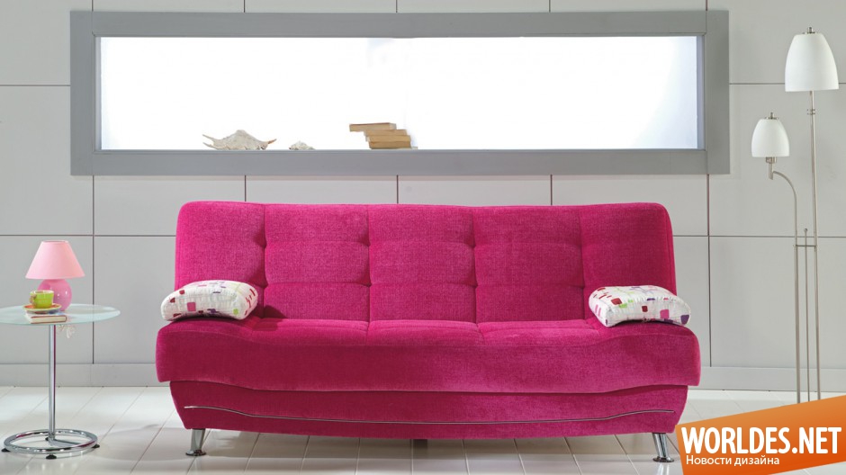 розовые диваны, розовые диваны фото, диваны, диваны для гостиной, красивые диваны, мебель для гостиной, розовая мебель