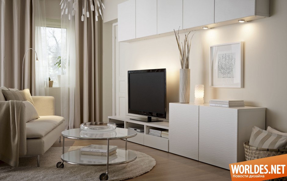 белая мебель в гостиную, белая мебель для гостиной, белая мебель в гостиную фото, мебель для гостиной, белая мебель