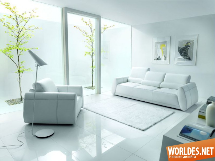 белый цвет в гостиной, белый цвет в интерьере гостиной, белый цвет мебели, белая мебель, белая мебель фото, белая мебель для гостиной