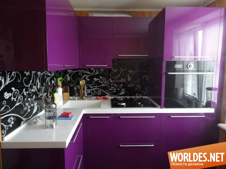21 Кухня в фиолетовом цвете ideas | purple kitchen, purple kitchen designs, home decor