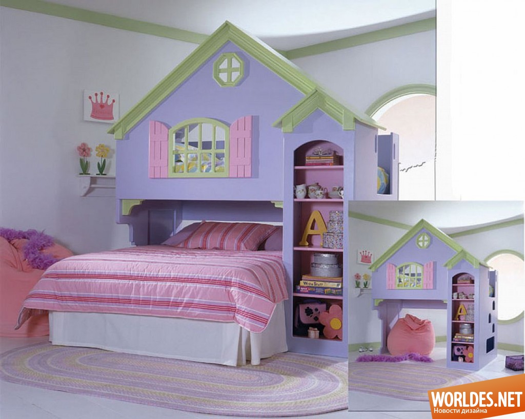 кровать для маленькой принцессы, кровать для принцессы, кровать для принцессы фото, детская кровать принцесса