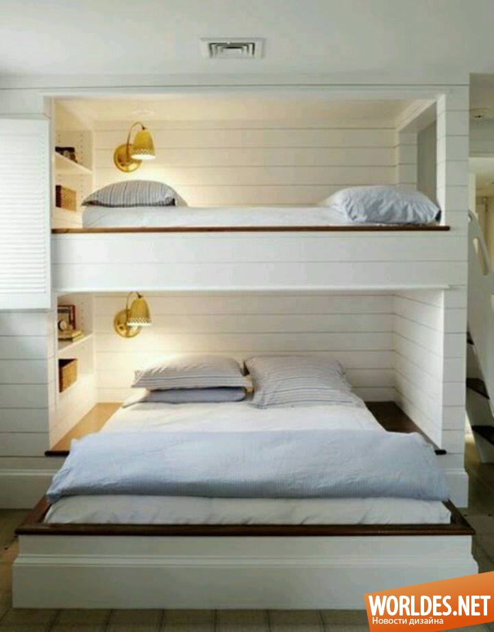 кровать в шкафу, кровать в шкафу фото, скрытые кровати, кровати, кровати фото