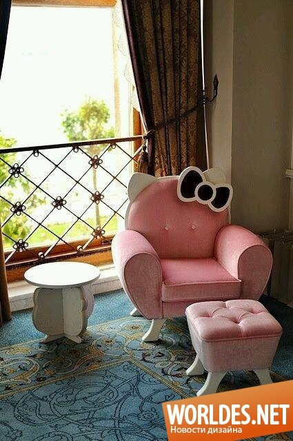 мебель, мебель фото, детская мебель, детская мебель фото, мебель Hello Kitty
