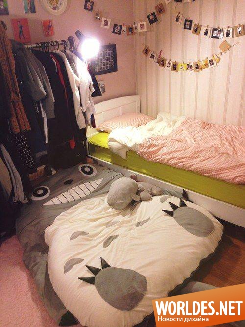 необычные кровати, необычные кровати фото, необычные детские кровати, напольные кровати, кровати в виде животных