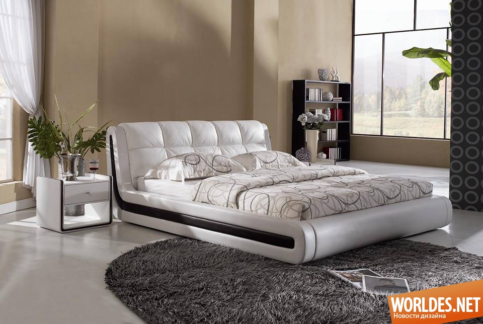 современные кровати, современные кровати фото, современные кровати двуспальные, красивые кровати, красивые кровати фото