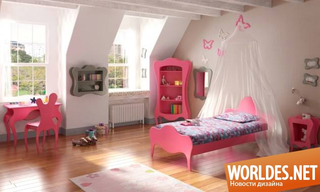 красивые детские комнаты для девочек, детские комнаты для девочек, детские комнаты для девочек фото, детские комнаты для девочек дизайн, комнаты для девочек, розовые детские комнаты, детские комнаты