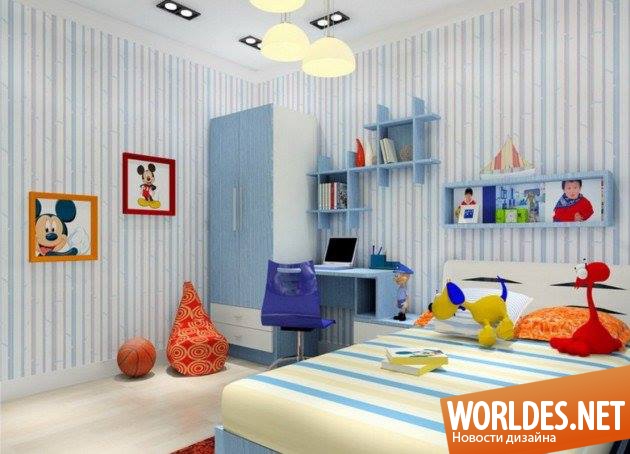 освещение детской комнаты, детские комнаты, детские комнаты фото, лампы для детской комнаты