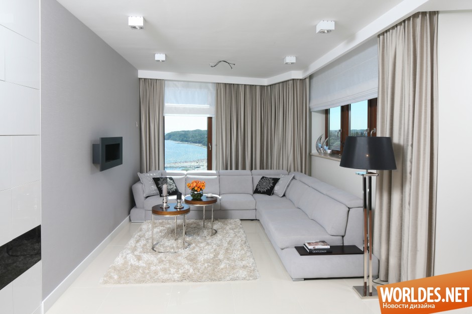 гостиные в сером цвете, серые гостиные, гостиные, дизайн гостиных, современные гостиные, модные гостиные, серый интерьер