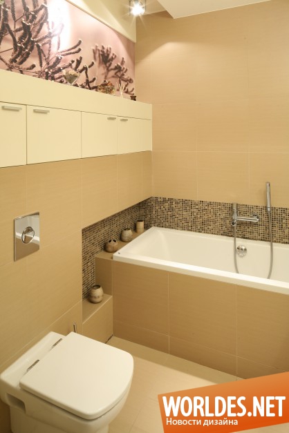 стена в ванной комнате, ванная комната, ванная комната фото, ванная комната дизайн