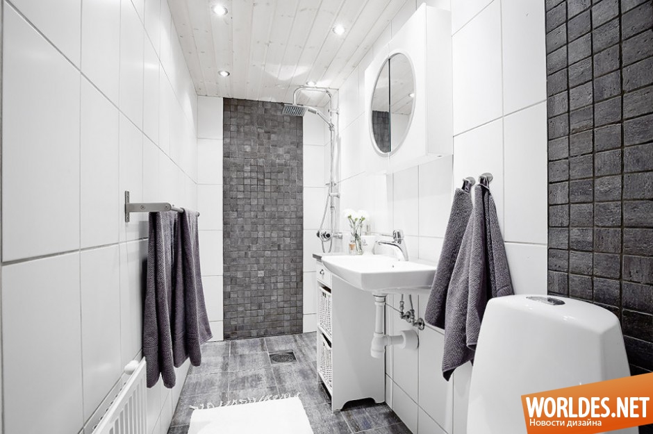 ванные комнаты в скандинавском стиле, ванные комнаты, ванные комнаты дизайн, светлые ванные комнаты, белые ванные комнаты, яркие ванные комнаты