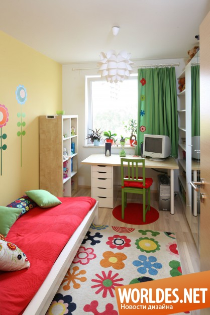оформление комнаты для ребенка, идеи комнаты для ребенка, идеи детской комнаты, идеи детской комнаты фото, дизайн детской комнаты