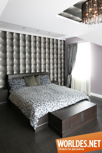 спальни, дизайн спальни, серые спальни, серый цвет в спальне, стильные спальни, модные спальни