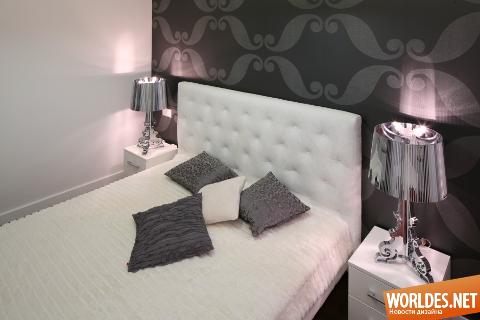 спальни, дизайн спальни, серые спальни, серый цвет в спальне, стильные спальни, модные спальни