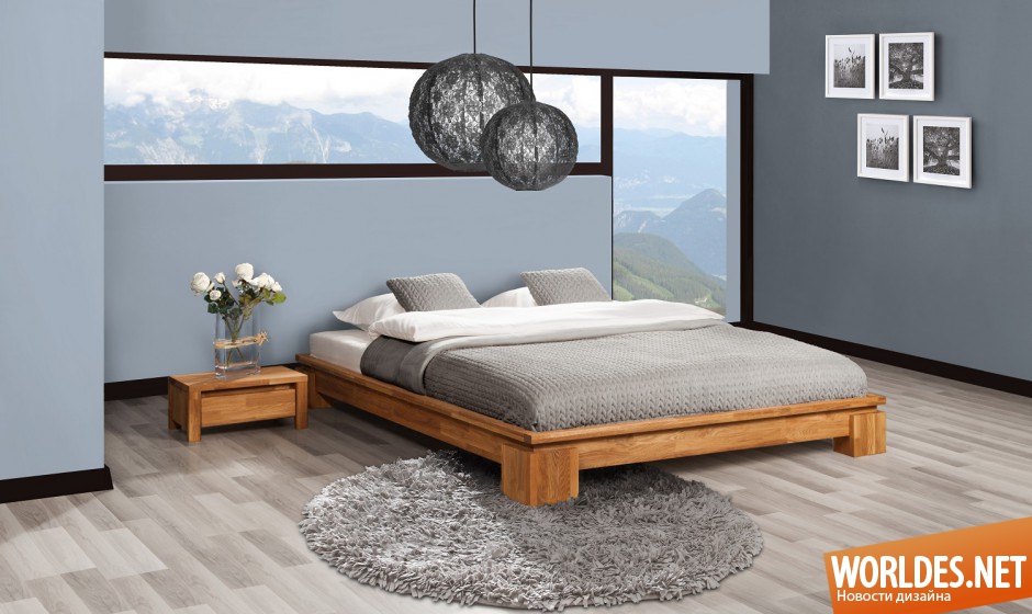 спальни, дизайн спальни, спальни фото, мебель для спальни, кровати для спальни, спальни с деревянной мебелью