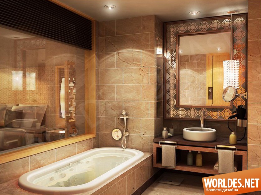 ванные комнаты в коричневых тонах, коричневые ванные комнаты, ванные комнаты, ванные комнаты фото