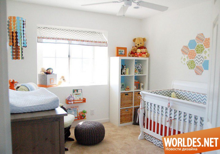 детские комнаты, детские комнаты фото, комнаты для малыша, комнаты для малыша фото, современная комната для малыша