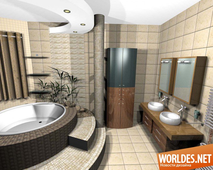 ванные комнаты, дизайн ванной комнаты, ванные комнаты фото, красивые ванные комнаты, современные ванные комнаты