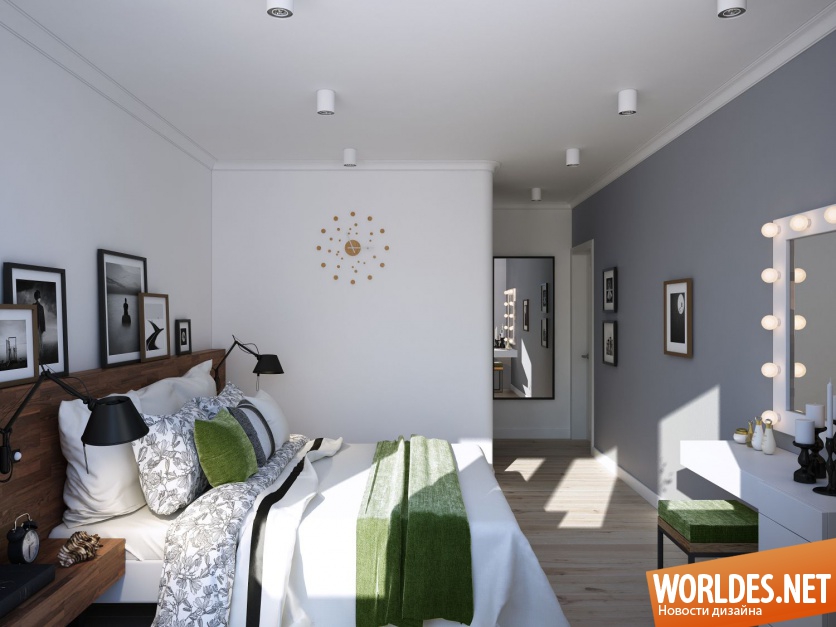 современная квартира, стильная квартира, светлая квартира, уютная квартира, интерьер в скандинавском стиле