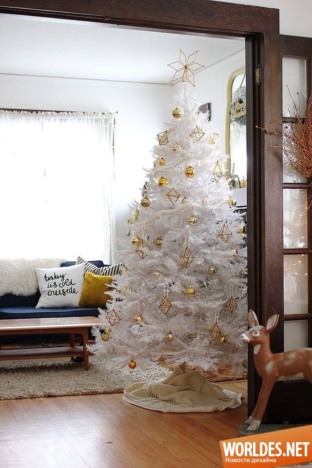 белые новогодние елки, новогодние елки, новогодние елки фото, новогодние елки в белом цвете, рождественские елки, рождественские елки фото