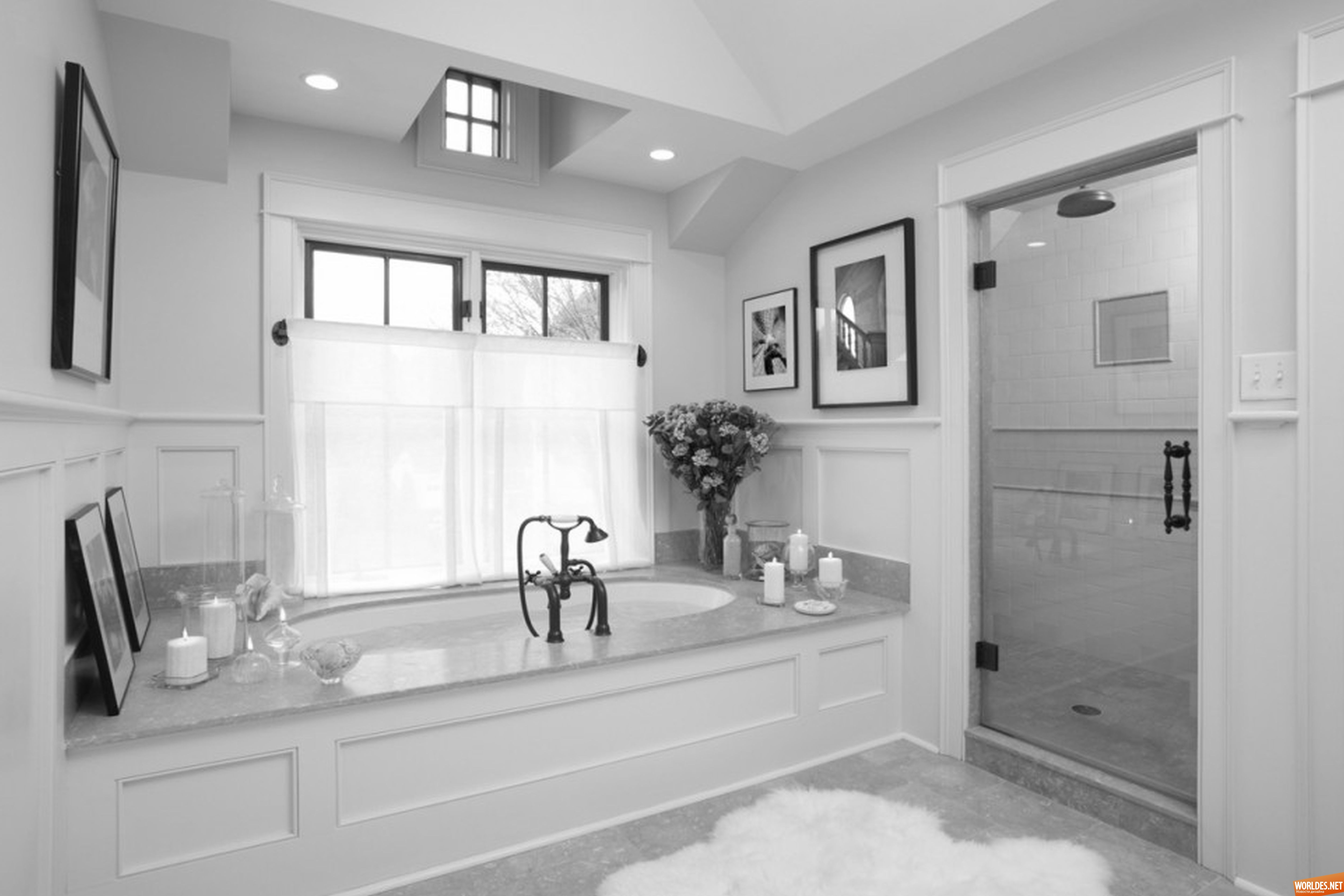 ванные комнаты, белые ванные комнаты, ванные комнаты фото, ванные комнаты в белом цвете, дизайн белых ванных комнат, дизайн белых ванных комнат фото