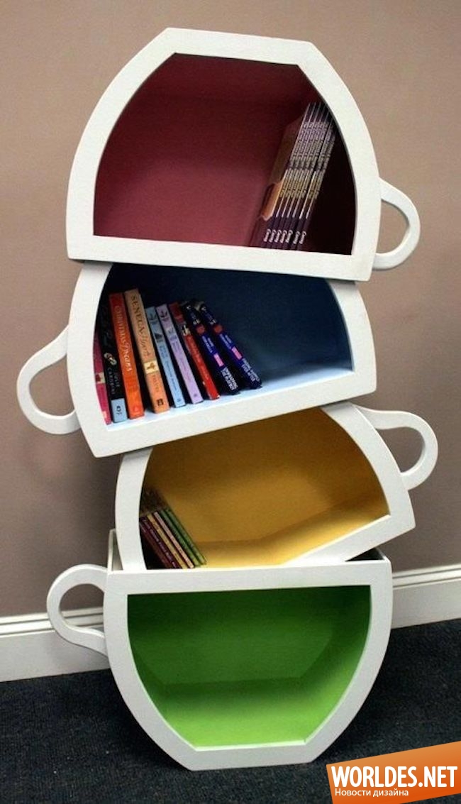 идеи полок для книг, полки для книг, полки для книг фото, дизайн полок для книг