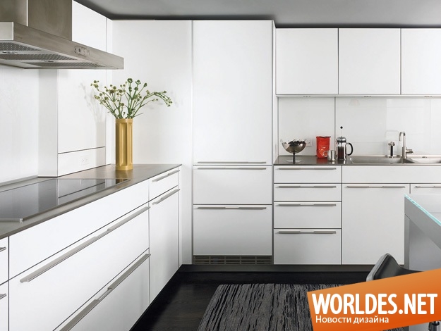 кухни, кухни фото, кухни дизайн, белый цвет на кухне, белый цвет кухни фото, белый цвет кухни дизайн, белые кухни, белый цвет в интерьере кухни