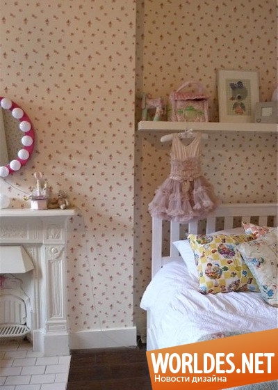 дизайн детской комнаты, винтажный стиль, винтажная детская комната, стильные детские комнаты