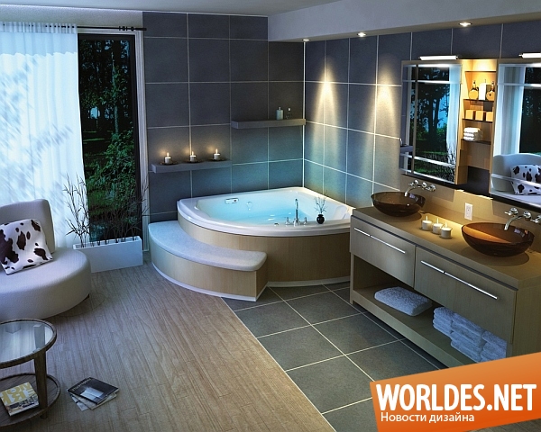 ванные комнаты, ванные комнаты фото, современные ванные комнаты, элегантные ванные комнаты, стильные ванные комнаты