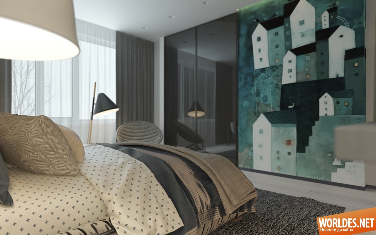 дизайн спален, спальни фото, современные спальни, красивые спальни, стильные спальни