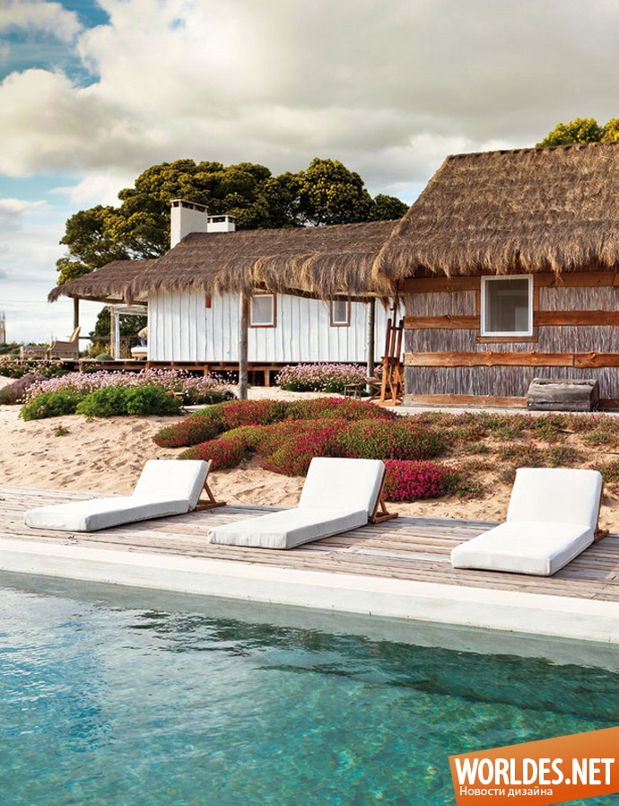 пляжный домик, красивый пляжный домик, стильный пляжный домик, сельский пляжный домик, пляжный домик фото