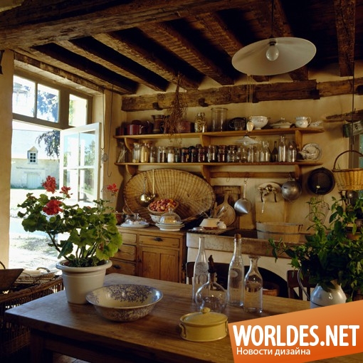дизайн кухонь, стильные кухни, мебель для кухни, кухни в тосканском стиле, деревянные кухни