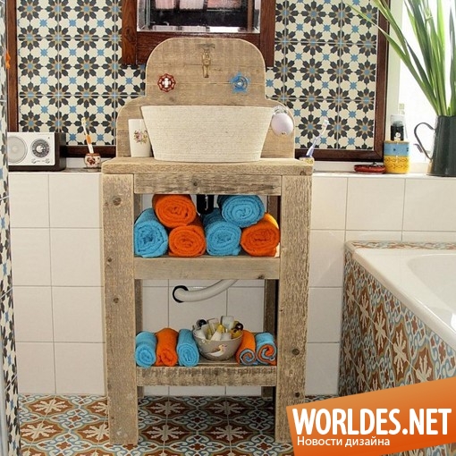 стильные ванные комнаты, испанские ванные комнаты, ванные комнаты в испанском стиле