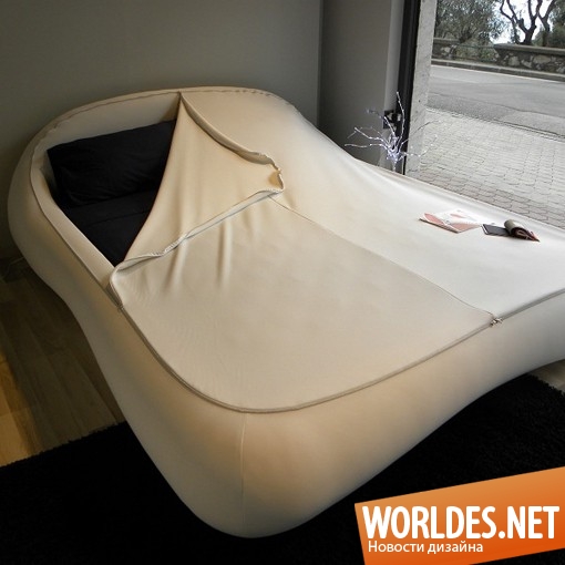 оригинальная кровать, необычная кровать, удобная кровать, комфортная кровать, красивая кровать